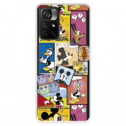 Funda para Xiaomi Redmi Note 11S 5G Oficial de Disney Mickey Comic - Clásicos Disney
