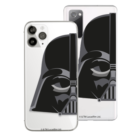 Coque Officielle Star Wars Darth Vader Silhouette Transparente - Star Wars