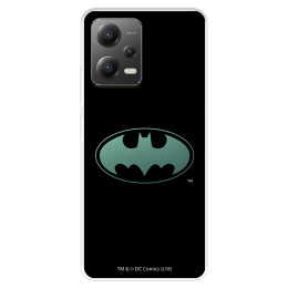 Funda para Xiaomi Poco X5 5G Oficial de DC Comics Batman Logo Transparente - DC Comics
