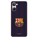 Funda para Realme 10 del FC Barcelona Rayas Blaugrana  - Licencia Oficial FC Barcelona