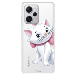 Funda para Xiaomi Redmi Note 12 5G Oficial de Disney Marie Silueta - Los Aristogatos