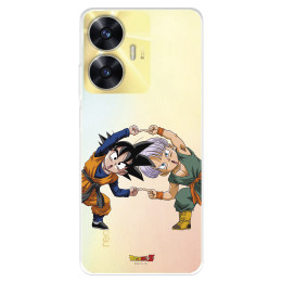 Funda para Realme C55 Oficial de Dragon Ball Goten y Trunks Fusión - Dragon Ball