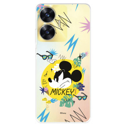 Funda para Realme C55 Oficial de Disney Mickey Mickey Urban - Clásicos Disney