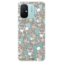 Funda para Xiaomi Redmi 12C Oficial de Disney Tambor Patrones - Bambi