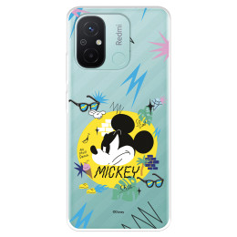 Funda para Xiaomi Redmi 12C Oficial de Disney Mickey Mickey Urban - Clásicos Disney