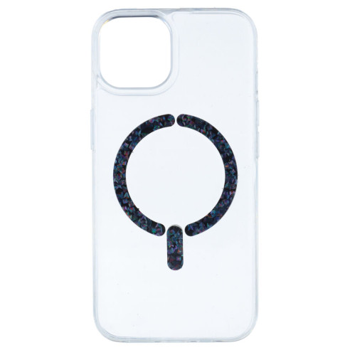 Funda Ring Glitter compatible con Magsafe para iPhone 13