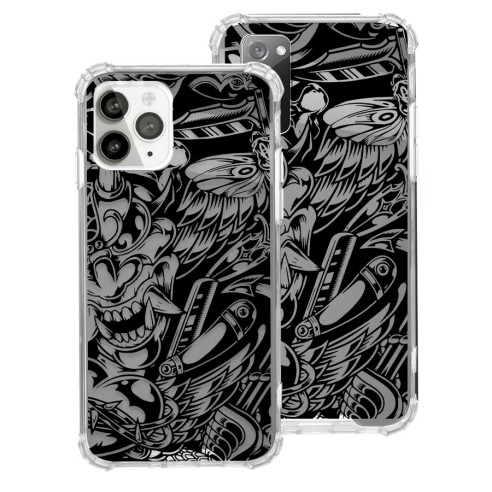 Coque dessin à motifs - Samouraï