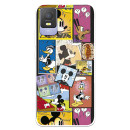 Funda para TCL 403 Oficial de Disney Mickey Comic - Clásicos Disney