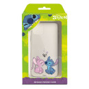 Funda para Xiaomi Redmi Note 12S Oficial de Disney Angel & Stitch Beso - Lilo & Stitch