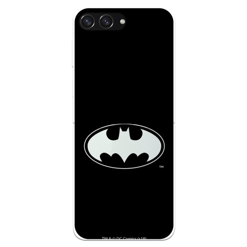 Funda para Samsung Galaxy Z Flip 5 Oficial de DC Comics Batman Logo Transparente - DC Comics