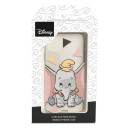Funda para Samsung Galaxy Z Fold 5 Oficial de Disney Dumbo Silueta Transparente - Dumbo