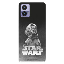 Funda para Motorola Edge 30 Neo Oficial de Star Wars Darth Vader Fondo negro - Star Wars