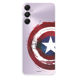 Funda para Samsung Galaxy A05s Oficial de Marvel Capitán América Escudo Transparente - Marvel
