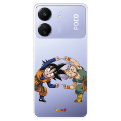 Funda para Xiaomi Poco C65 Oficial de Dragon Ball Goten y Trunks Fusión - Dragon Ball