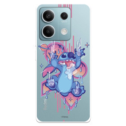 Funda para Xiaomi Redmi Note 13 Pro 5G Oficial de Disney Stitch Graffiti - Lilo & Stitch