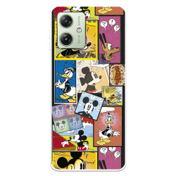 Funda para Motorola Moto G54 5G Oficial de Disney Mickey Comic - Clásicos Disney