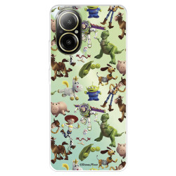 Funda para Realme C67 Oficial de Disney Muñecos Toy Story Siluetas - Toy Story