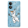 Funda para ZTE Blade A33s Oficial de Disney Olaf Transparente - Frozen