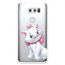 Coque Disney Officiel Marie Silhouette transparente pour LG V30 - Les Aristochats