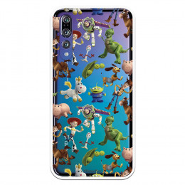 Carcasa Oficial Carcasa Oficial Disney Toy Story Siluetas Transparente - Toy Story para Huawei P20 Pro - La Casa de las Carcasas