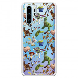 Carcasa Oficial Carcasa Oficial Disney Toy Story Siluetas Transparente - Toy Story para Huawei P30 Pro- La Casa de las Carcasas