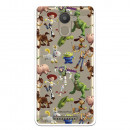 Coque Officielle Disney Toy Story Silhouettes Transparente - Toy Story pour Bq Aquaris U Plus