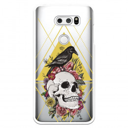 Carcasa Calavera Cuervo para LG V30 - La Casa de las Carcasas