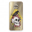 Carcasa Calavera Cuervo para Motorola Moto G6 Plus- La Casa de las Carcasas