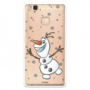 Funda para Huawei P9 Lite Oficial de Disney Olaf Transparente - Frozen