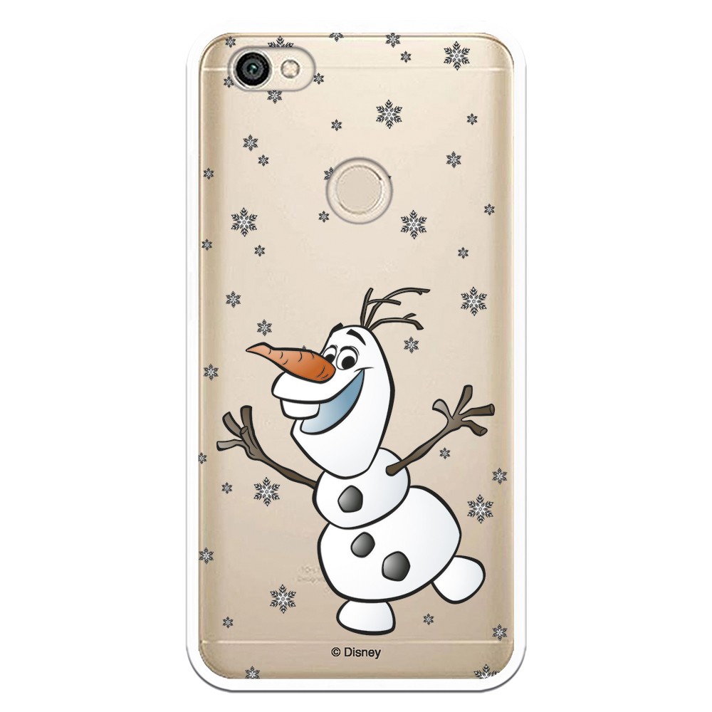 Funda para Samsung Galaxy A14 5G Oficial de Disney Olaf Transparente -  Frozen