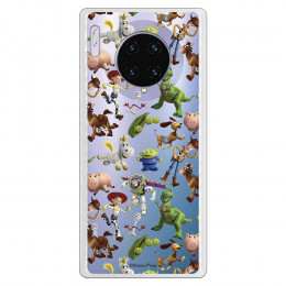 Funda para Huawei Mate 30 Pro Oficial de Disney Muñecos Toy Story Siluetas - Toy Story