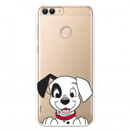 Funda para Huawei P Smart Oficial de Disney Cachorro Sonrisa - 101 Dálmatas