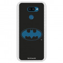 Funda para LG K40S Oficial de DC Comics Batman Logo Transparente - DC Comics