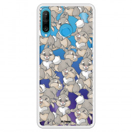 Funda para Huawei P30 Lite Oficial de Disney Tambor Patrones - Bambi