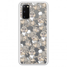 Funda para Samsung Galaxy S20 Oficial de Disney Tambor Patrones - Bambi