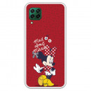 Funda para Huawei P40 Lite Oficial de Disney Minnie Mad About - Clásicos Disney