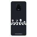 Funda para Xiaomi Redmi Note 9 Pro Oficial de Peanuts Personajes Beatles - Snoopy