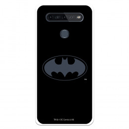 Fundaara LG K51S Oficial de DC Comics Batman Logo Transparente - DC Comics