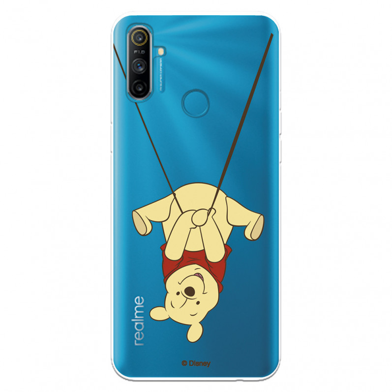 Funda para Realme 6i Oficial de Disney Winnie  Columpio - Winnie The Pooh