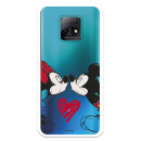 Funda para Xiaomi Redmi 10X 5G Oficial de Disney Mickey y Minnie Beso - Clásicos Disney