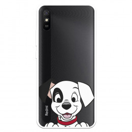 Funda para Xiaomi Redmi 9AT Oficial de Disney Cachorro Sonrisa - 101 Dálmatas