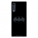 Funda para LG Velvet 5G Oficial de DC Comics Batman Logo Transparente - DC Comics