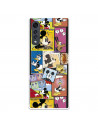 Funda para LG Velvet 5G Oficial de Disney Mickey Comic - Clásicos Disney