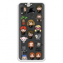 Carcasa Oficial Harry Potter icons characters para Huawei Y9 2019- La Casa de las Carcasas