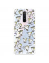 Funda para Realme X2 Pro Oficial de Disney Chip Potts Siluetas - La Bella y la Bestia