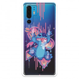 Funda para Huawei P30 Pro Oficial de Disney Stitch Graffiti - Lilo & Stitch