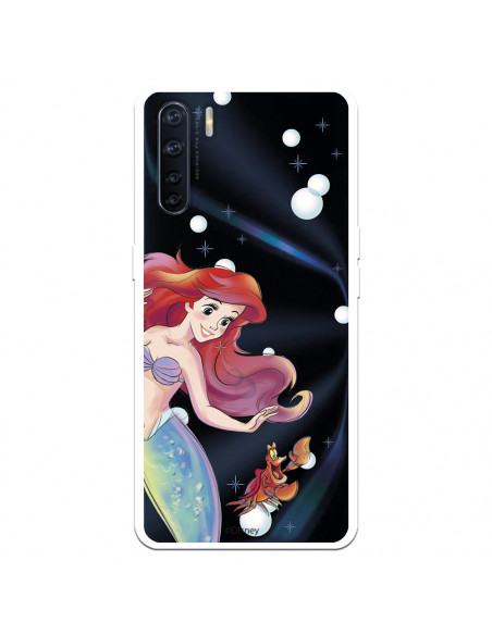 Coque pour iPhone 11 Officielle de Disney Ariel et Sébastien Bulles - La  Petite Sirène
