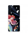 Funda para Oppo A91 Oficial de Disney Ariel y Sebastián Burbujas - La Sirenita