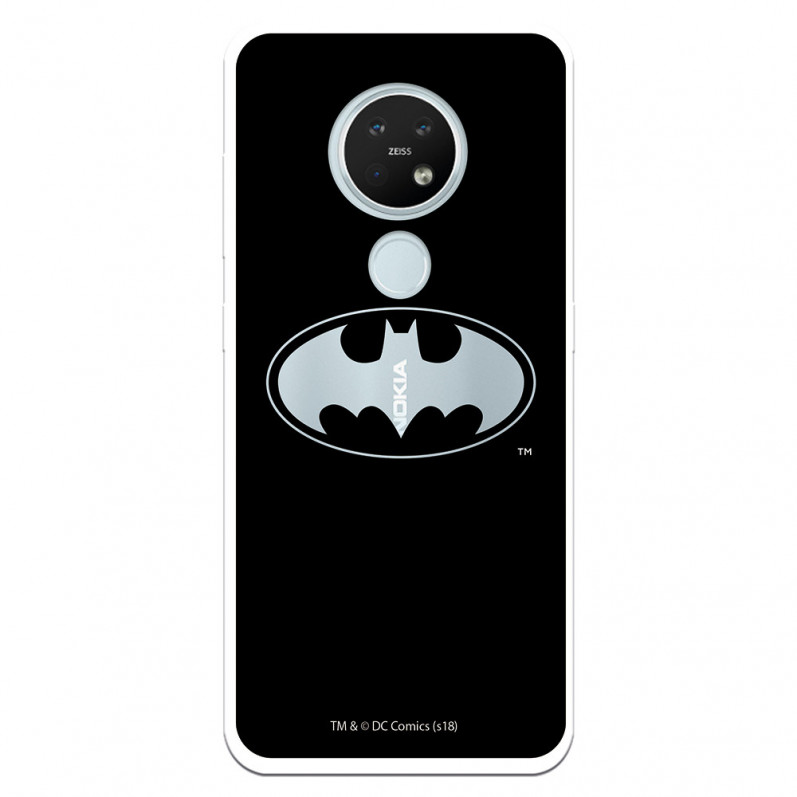 Funda para Nokia 7.2 Oficial de DC Comics Batman Logo Transparente - DC Comics