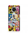 Funda para Nokia 7.2 Oficial de Disney Mickey Comic - Clásicos Disney